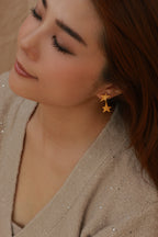 Double Stars Earrings