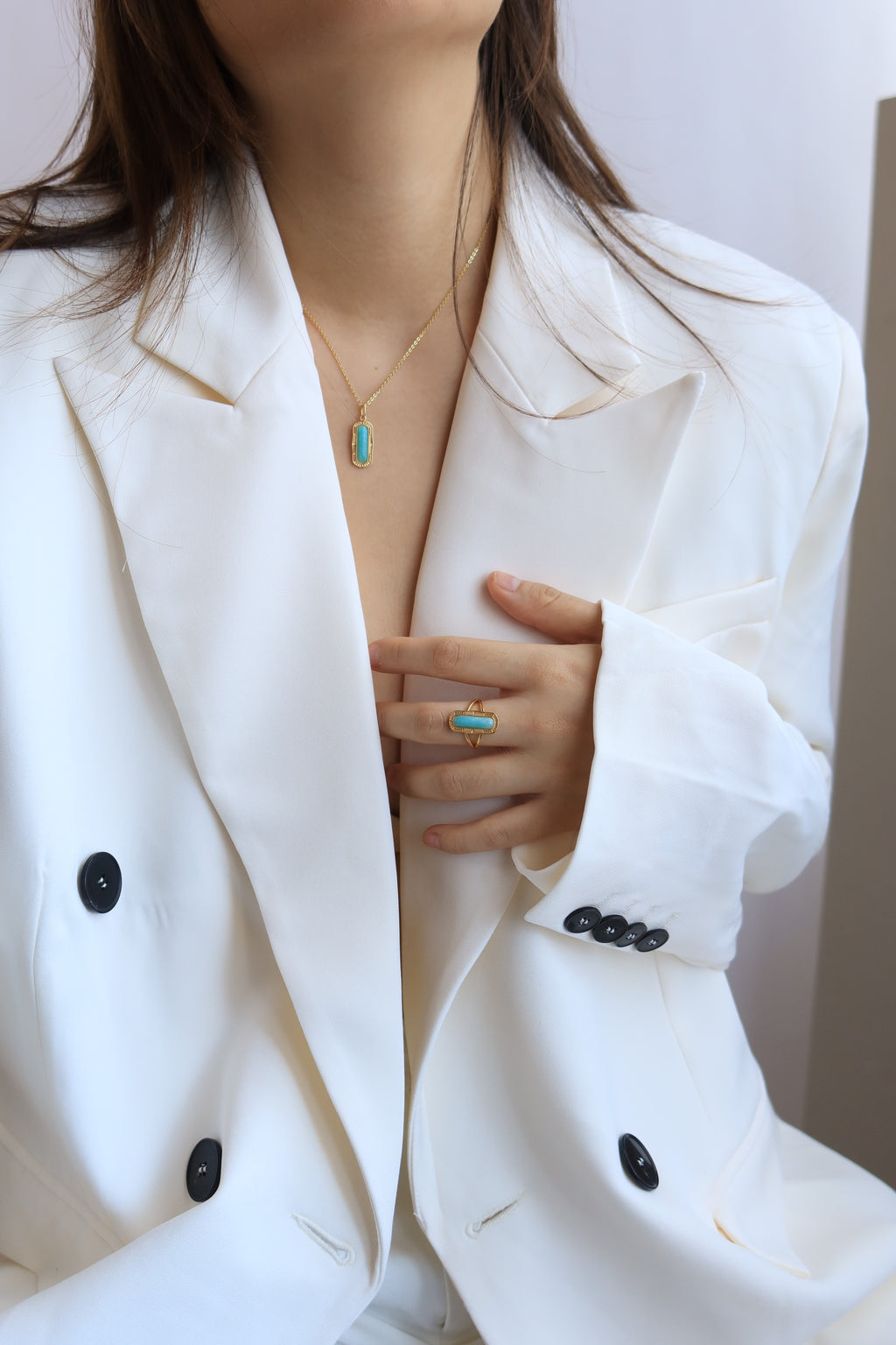 Boho Amazonite Necklace