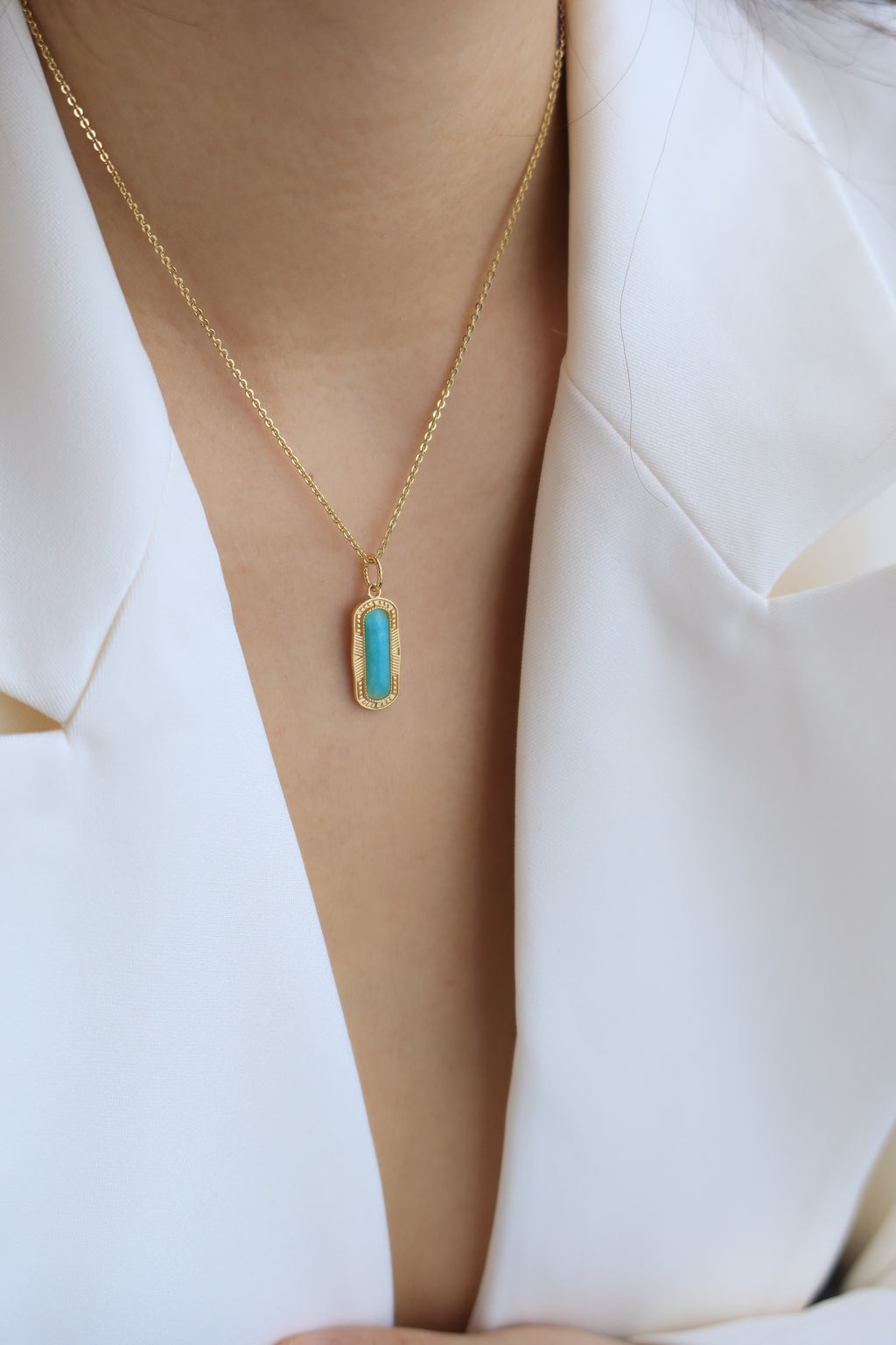 Boho Amazonite Necklace