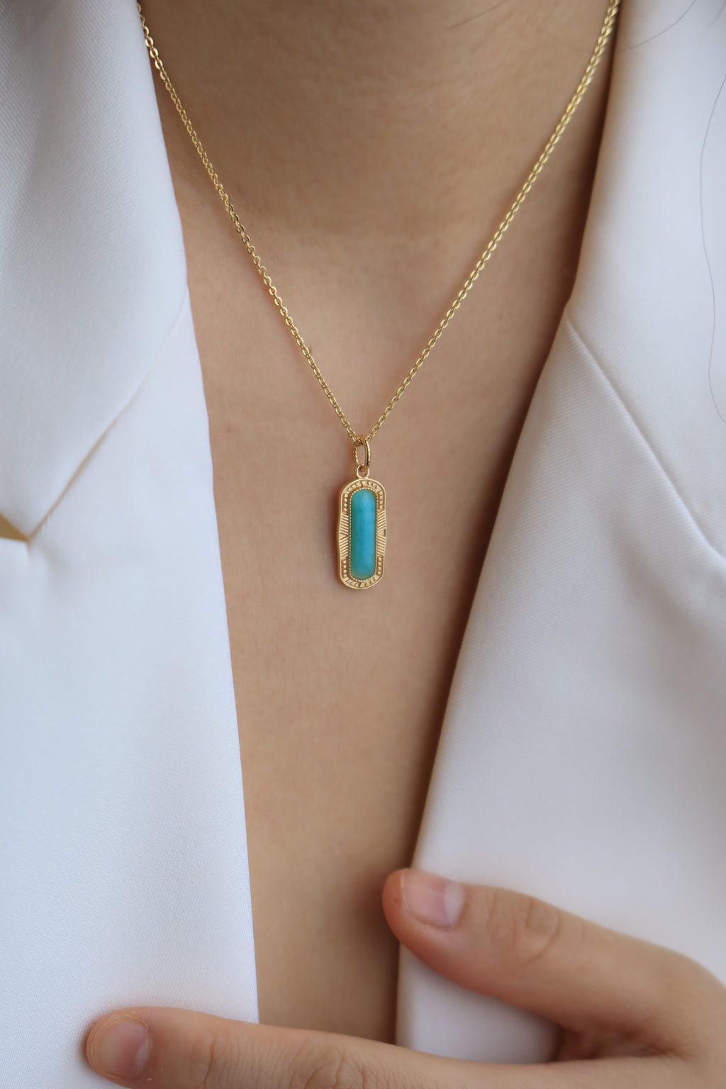 Boho Amazonite Necklace