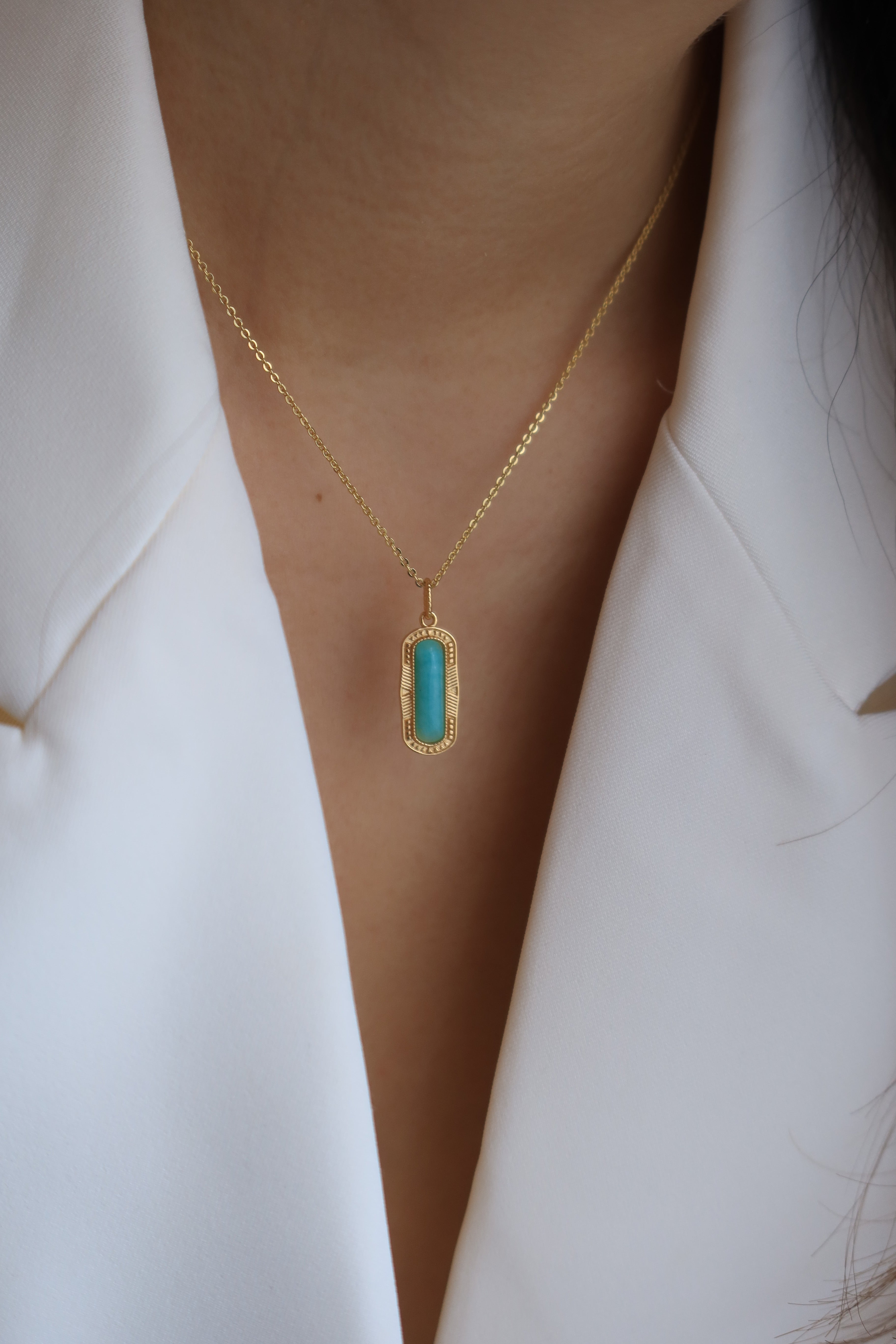 Boho Amazonite Necklace