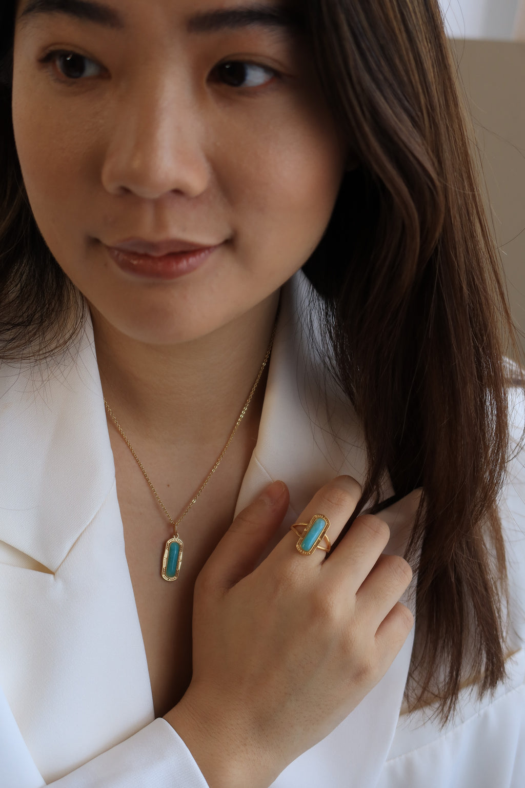 Boho Amazonite Necklace