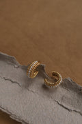 Pearl & Twisted Hoops