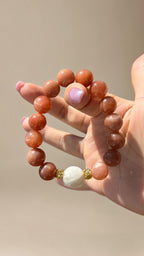Sunstone Crystal Bracelet