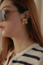 Large Square Studs