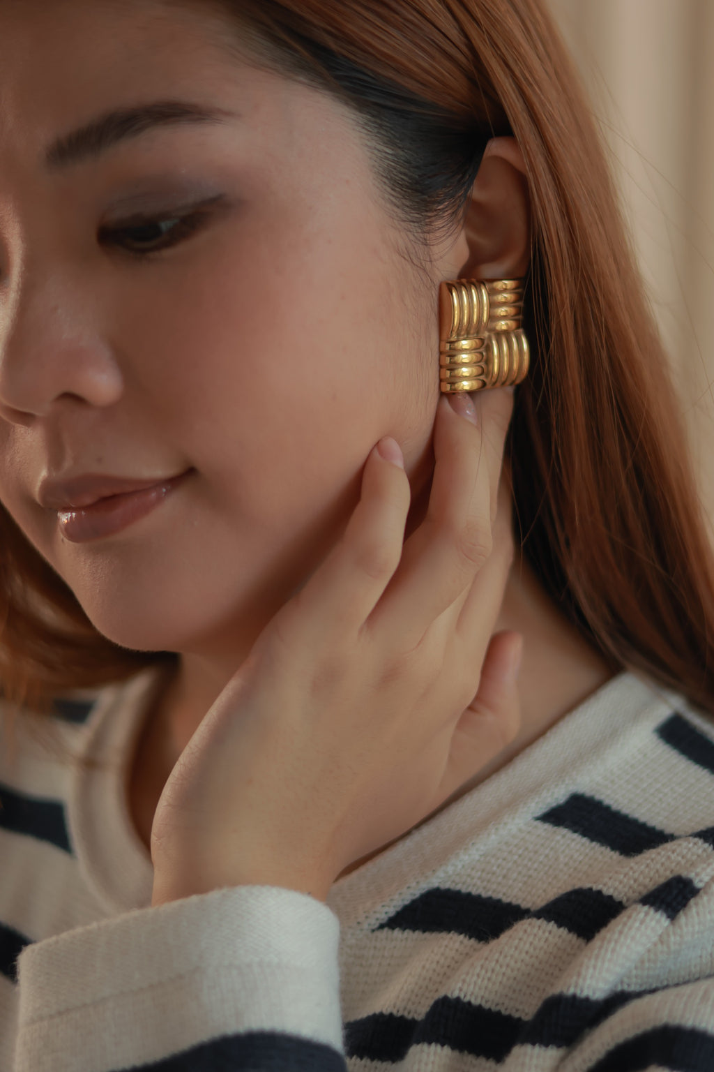 Large Square Studs