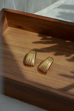 Ribbed Rectangle Studs