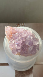 Madagascar Amethyst Druzy Quartz Cluster