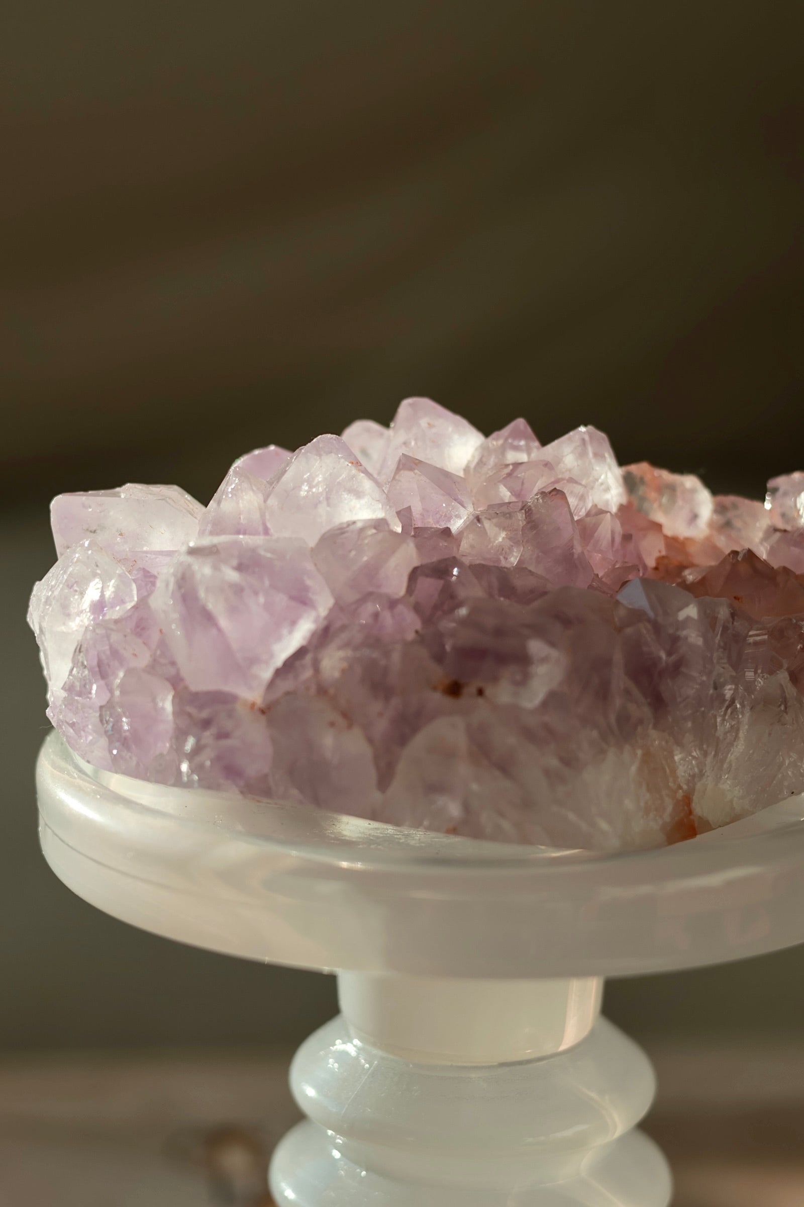 Madagascar Amethyst Druzy Quartz Cluster