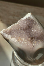 Madagascar Lavender Druzy Agate Geode