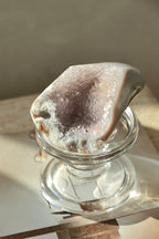 Madagascar Lavender Druzy Agate Geode