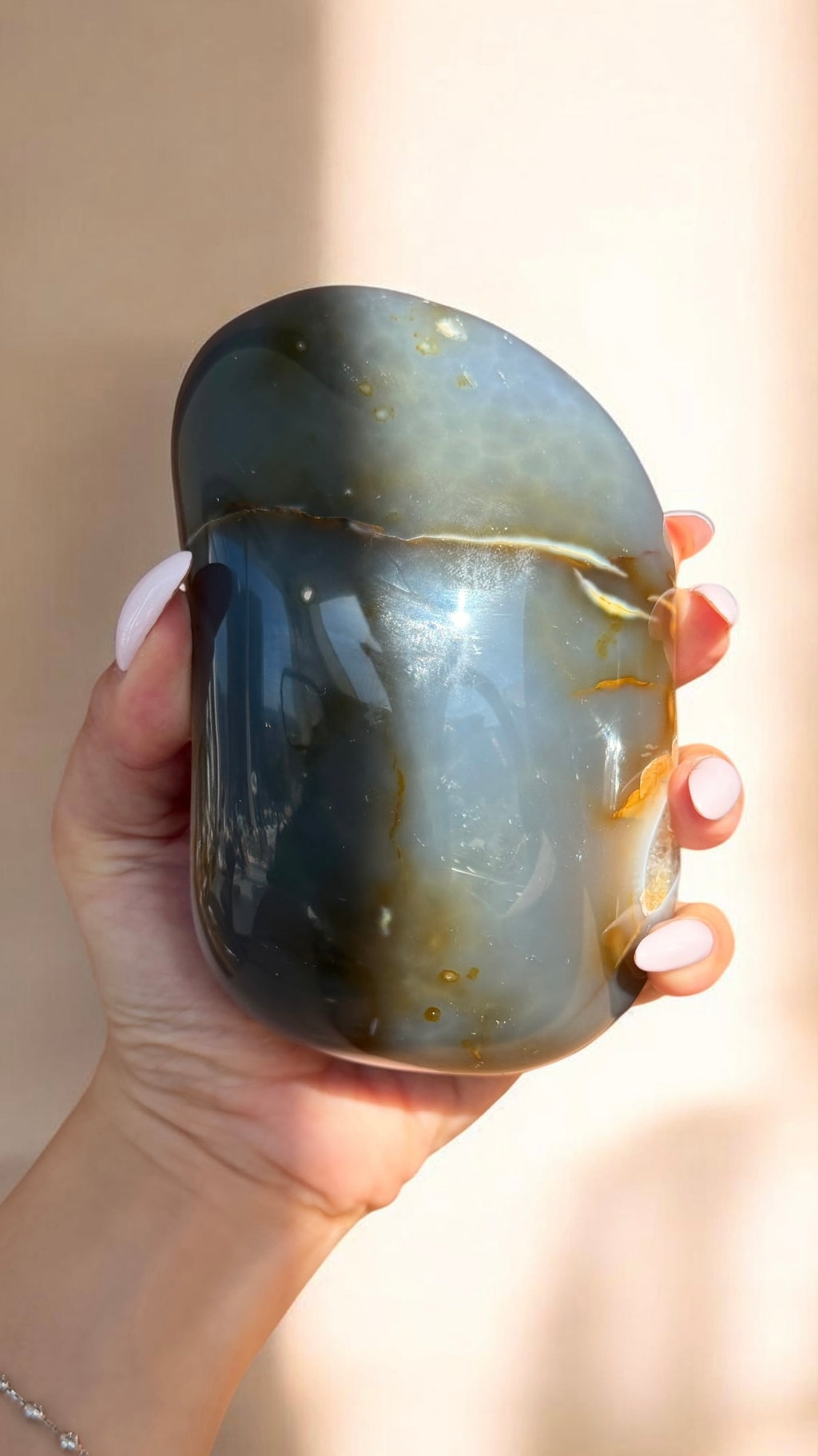 Madagascar Amethyst Druzy Agate Geode