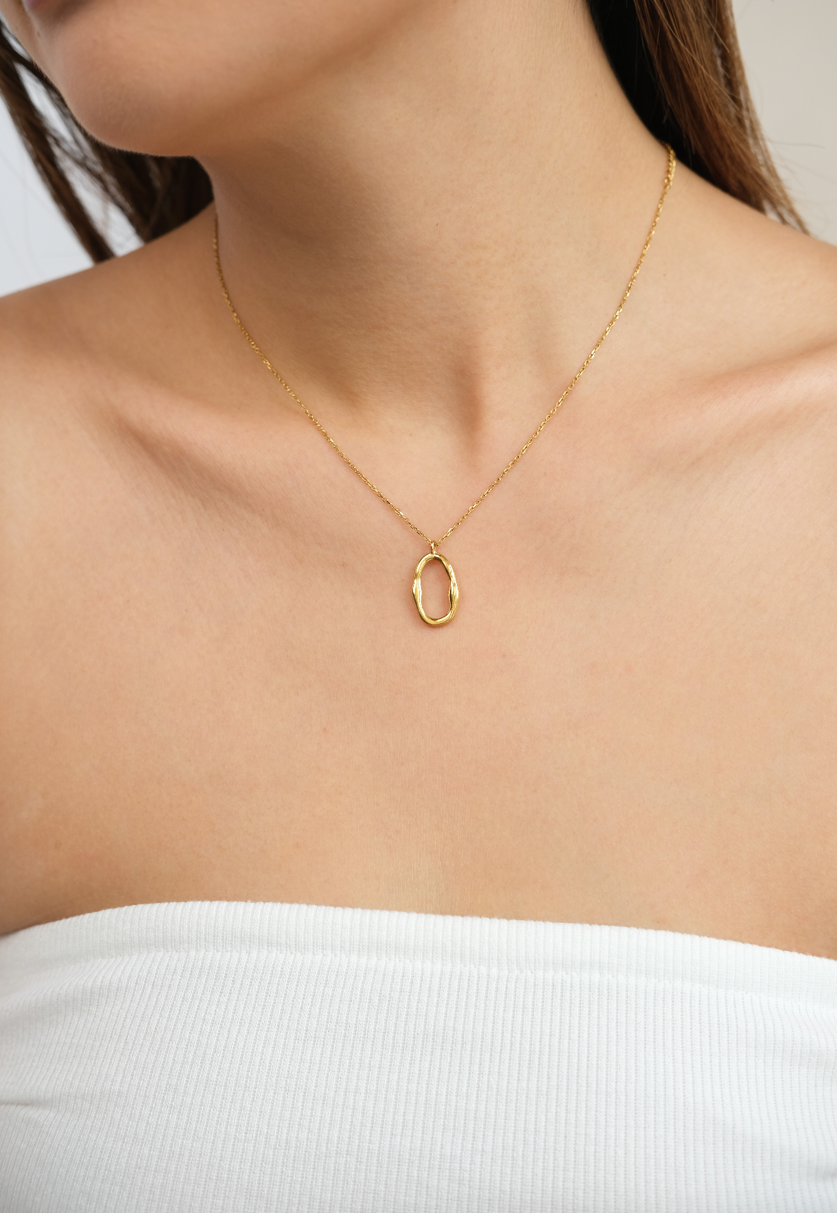 Golden Halo Necklace