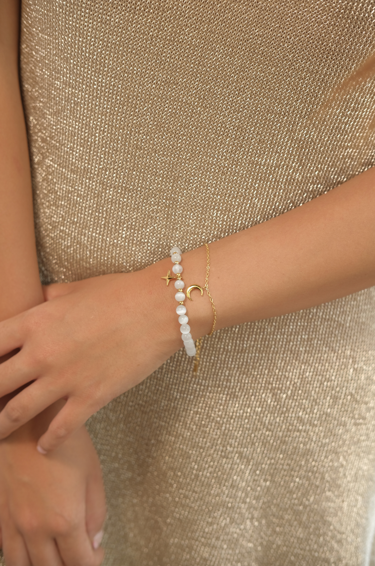 Opalite Bracelet Set