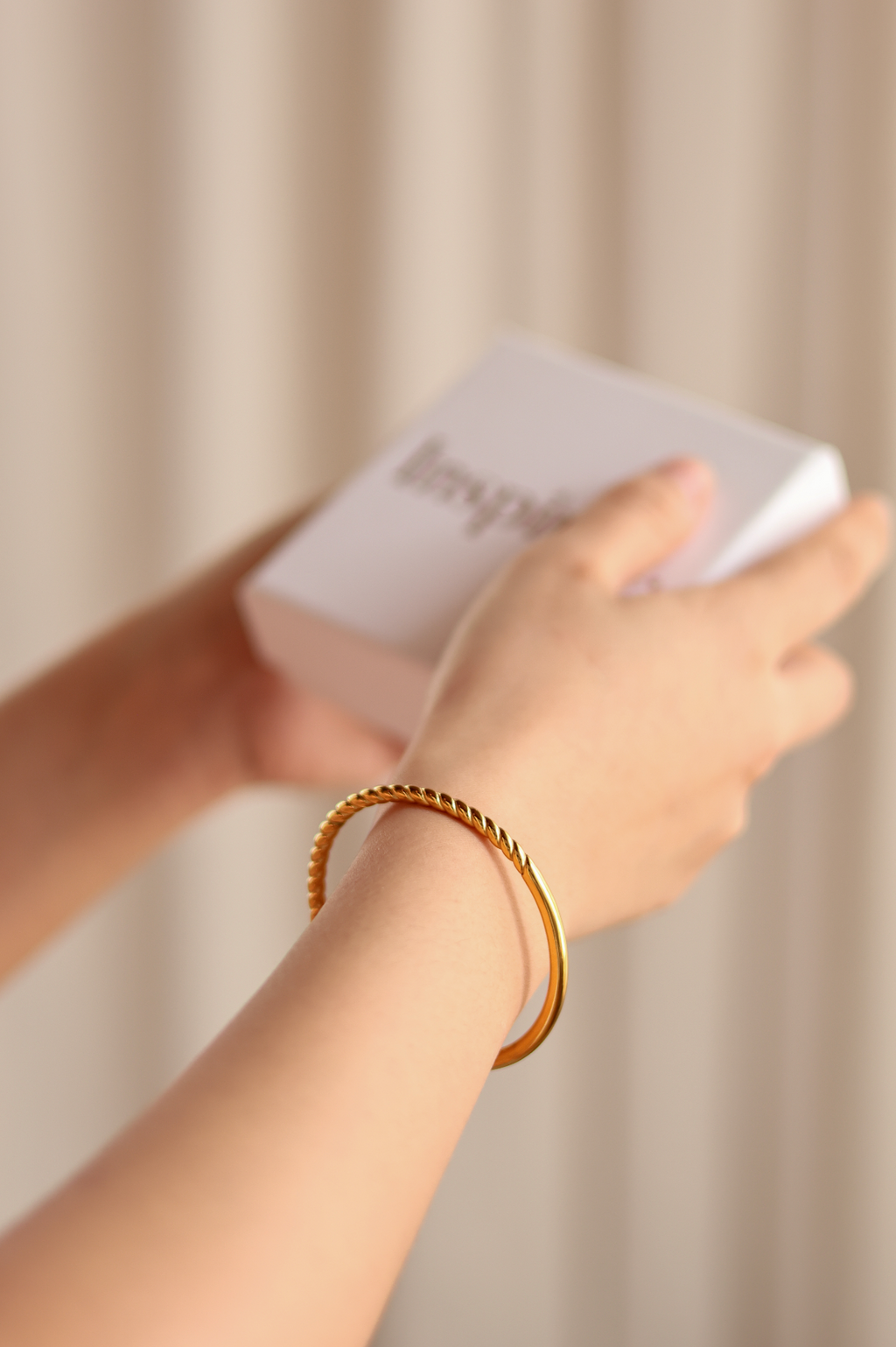 Half Twisted Bangle