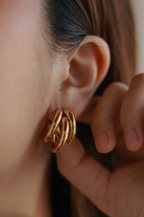 Triple Hoop Earrings