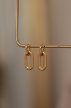 Chunky Link Chain Earrings