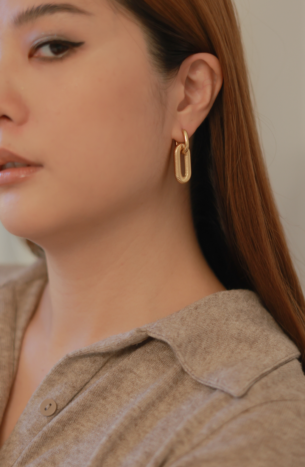 Chunky Link Chain Earrings