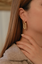 Chunky Link Chain Earrings