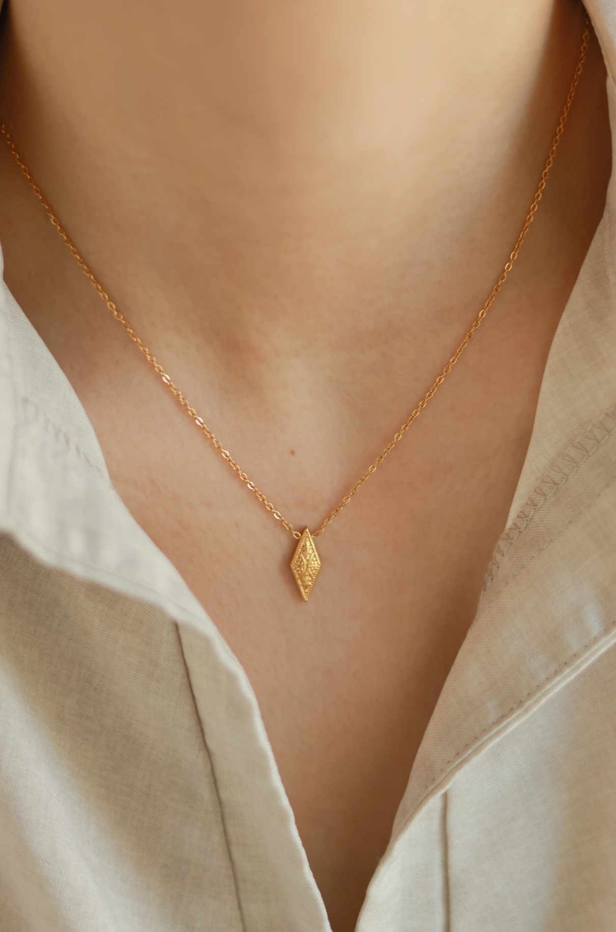 Starburst Pendant Necklace