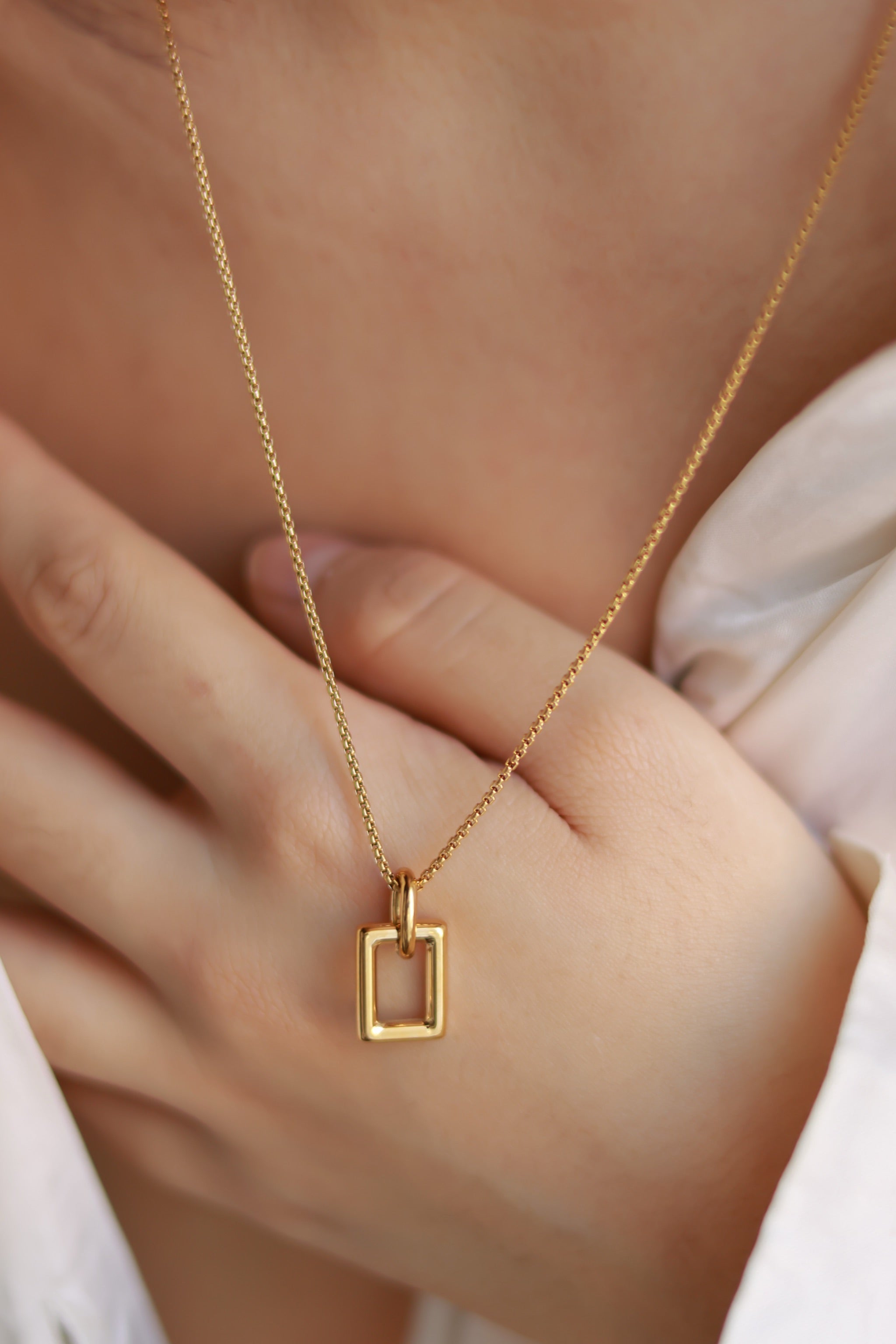 Simple Rectangle Pendant