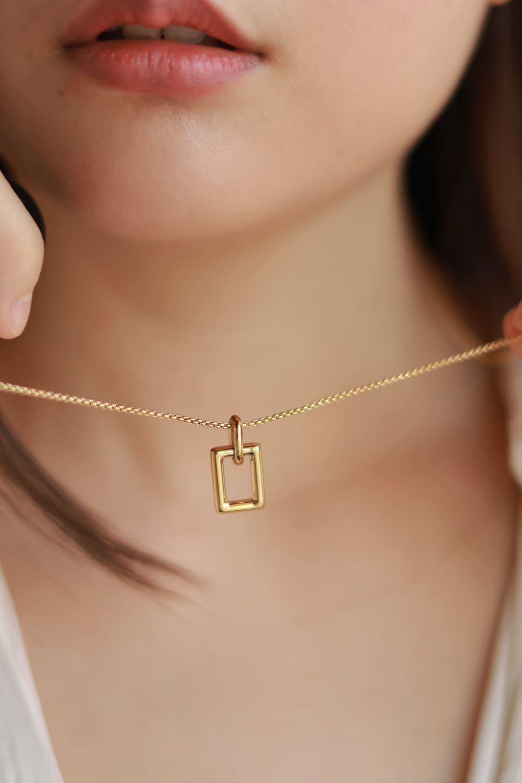 Simple Rectangle Pendant