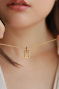 Simple Rectangle Pendant