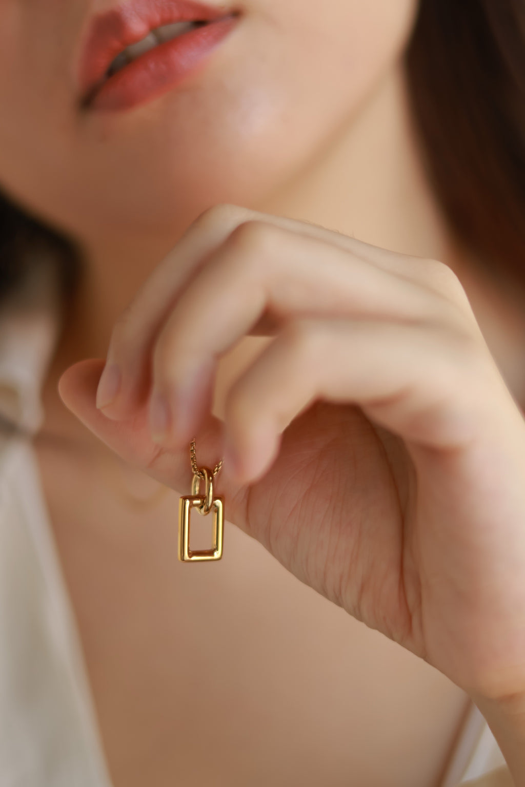 Simple Rectangle Pendant