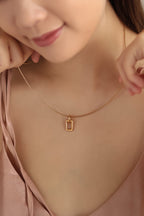 Simple Rectangle Pendant