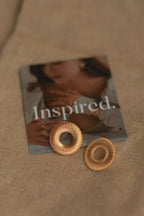 Sunbeam Circle Earrings