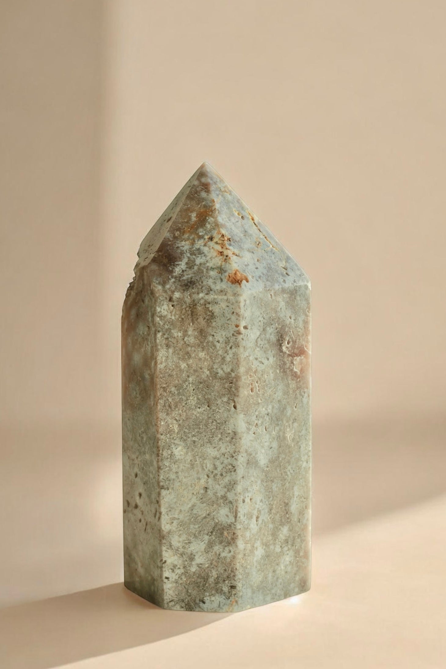 Brazil Druzy Agate Crystal Point B