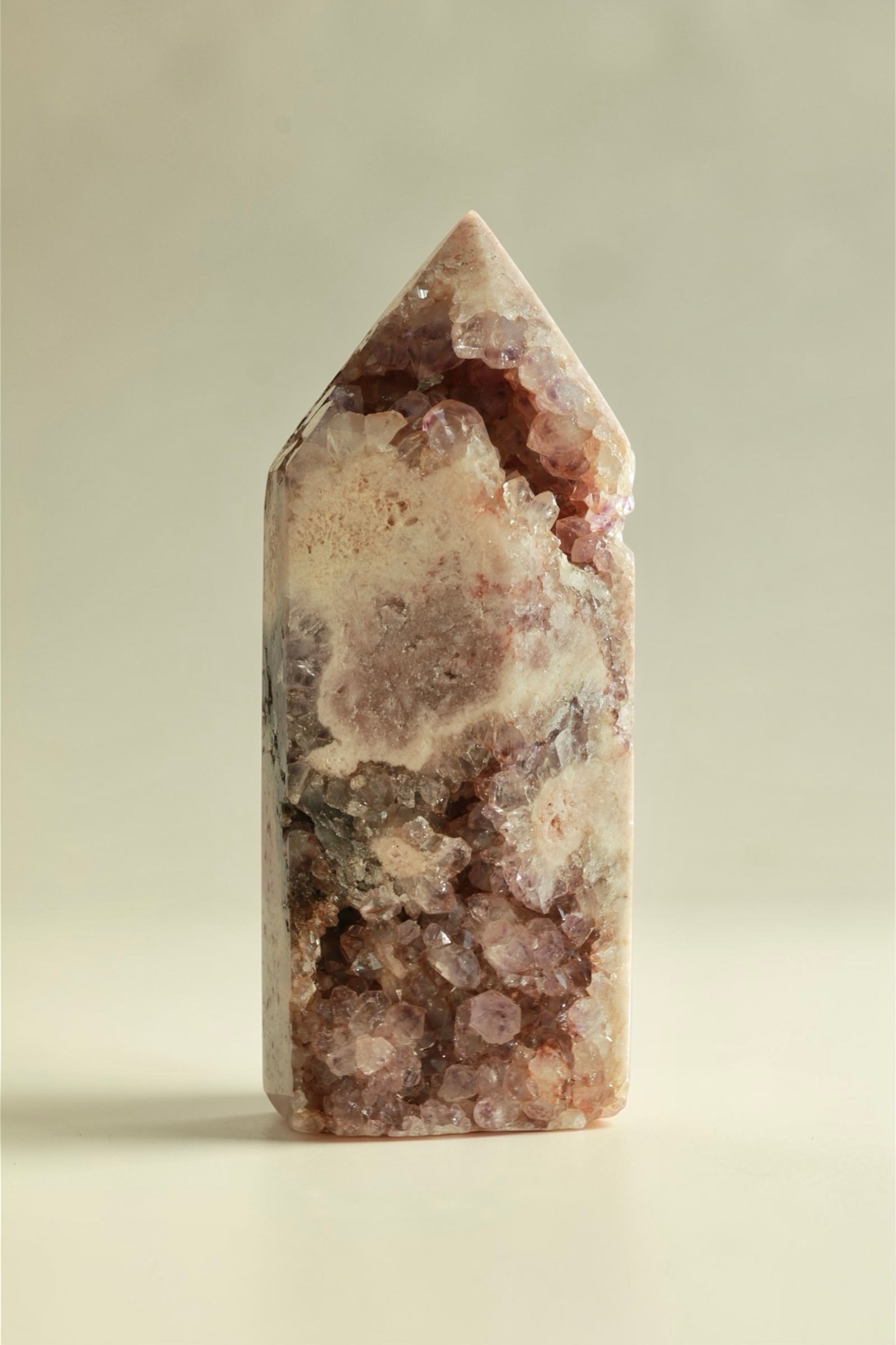 Brazil Druzy Agate Crystal Point  F