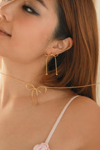 Bow Dangle Earrings