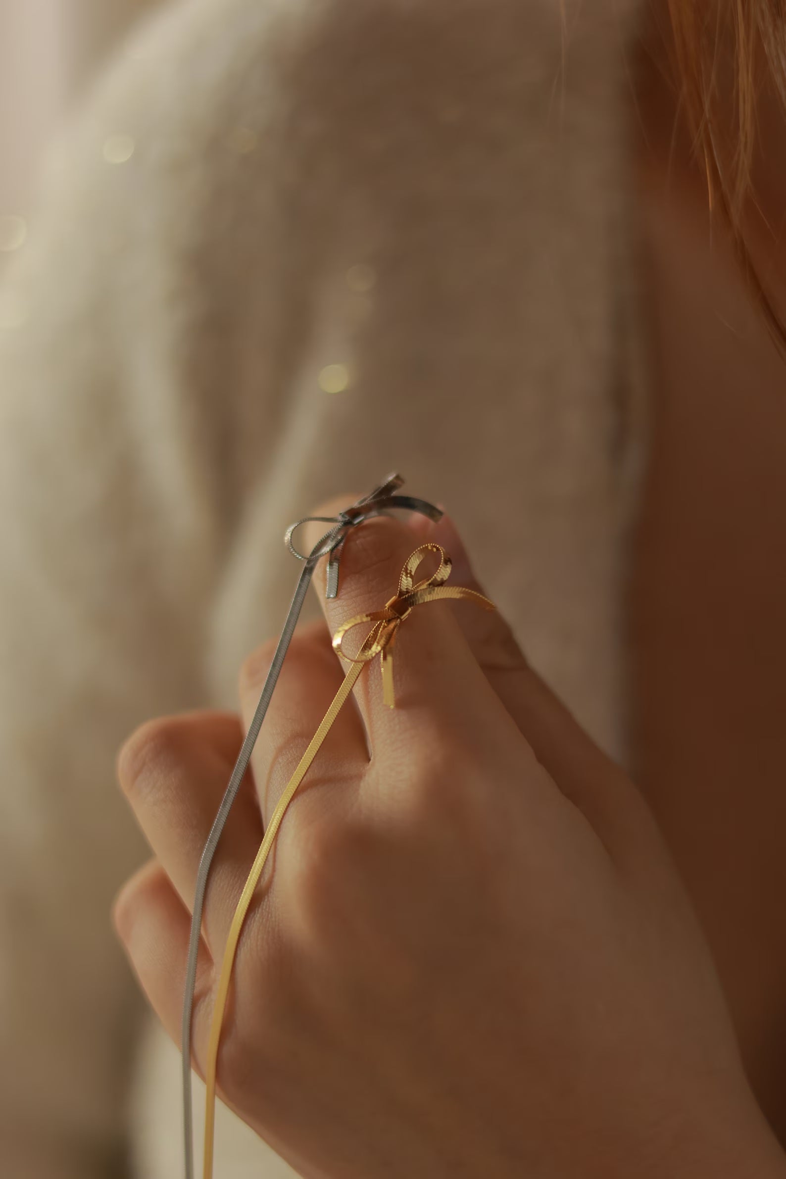 Balletcore  Bow Necklace