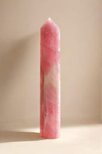 Extra Large Rose Quartz Crystal Tower