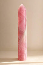 Extra Large Rose Quartz Crystal Tower
