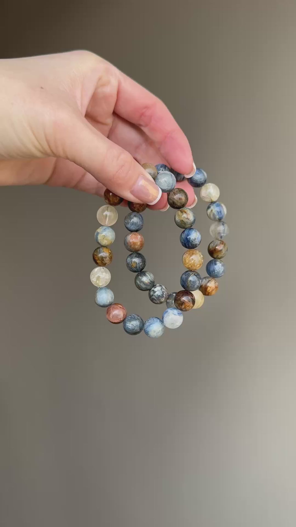 Kyanite Bracelet Inspired By Van Gogh Starry Night