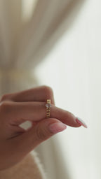 Chain & Rhinestone Rings