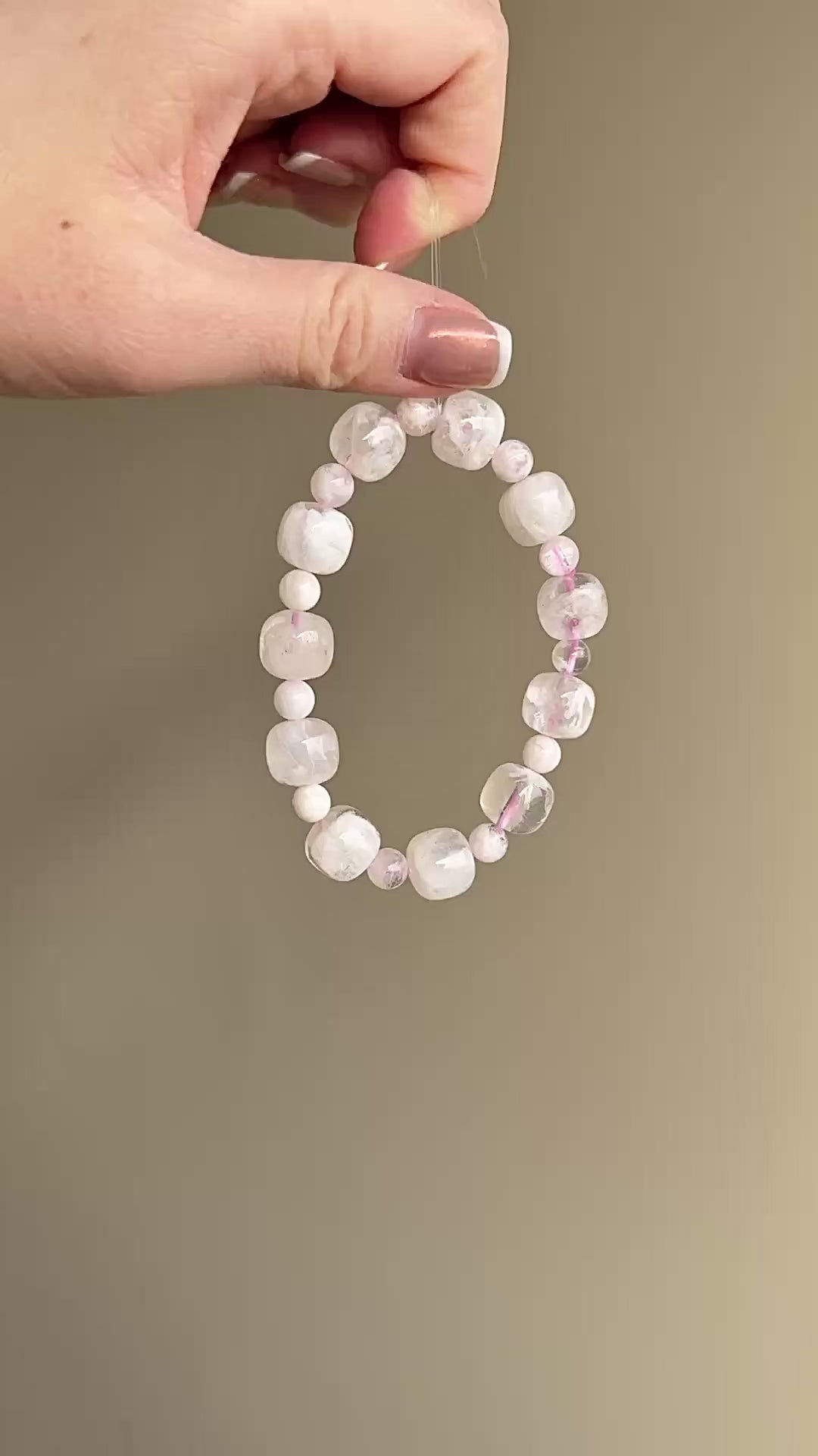 Sakura Phantom Quartz Bracelet