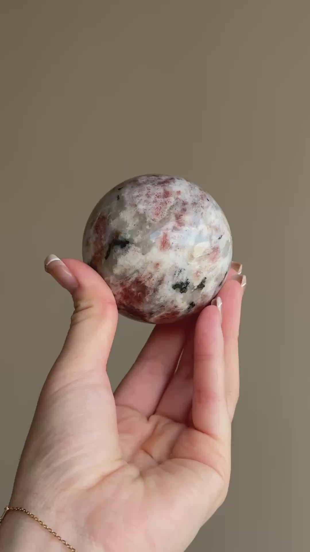 Sunstone Crystal Sphere (Large)