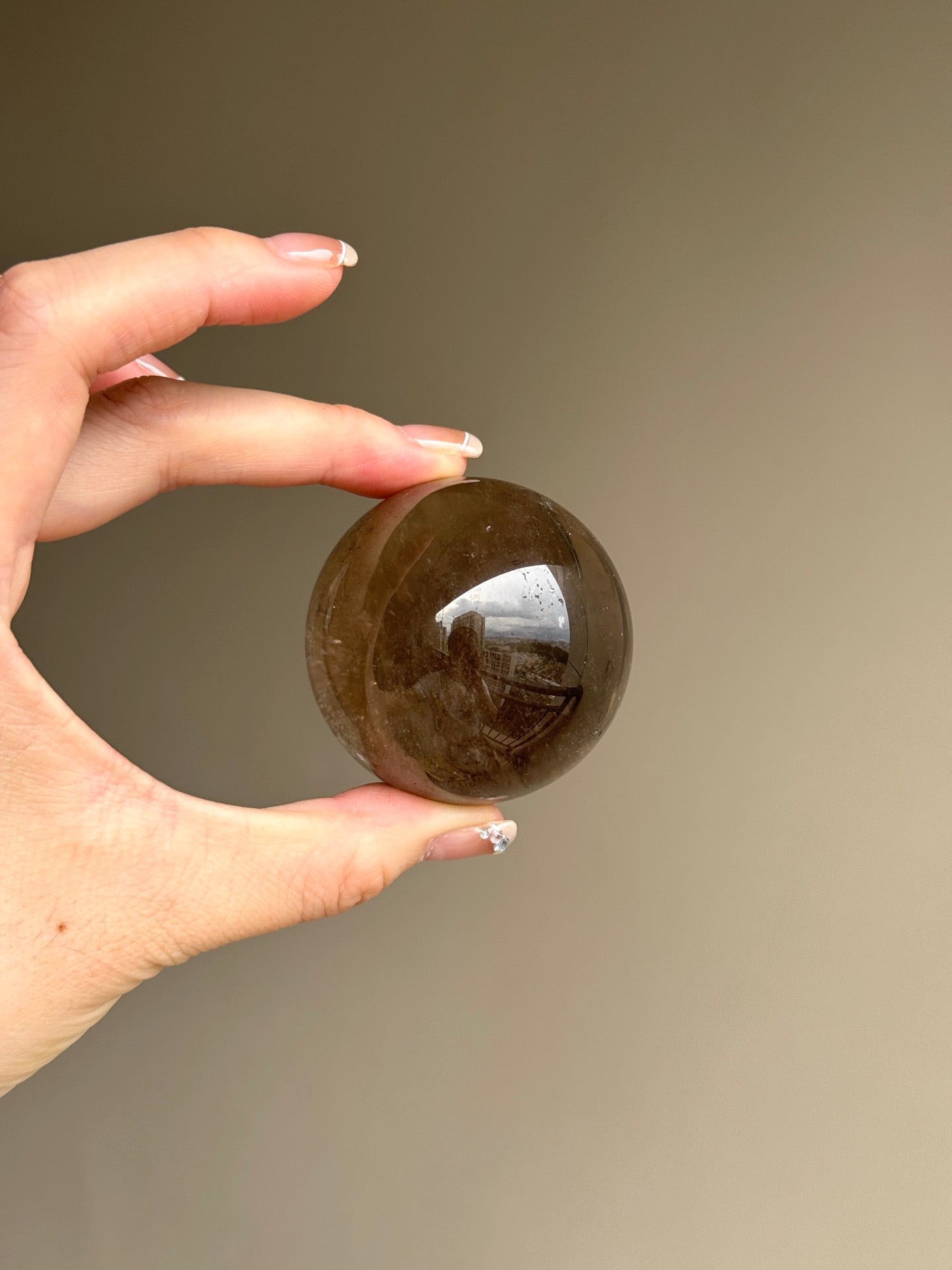 Smoky Quartz Sphere