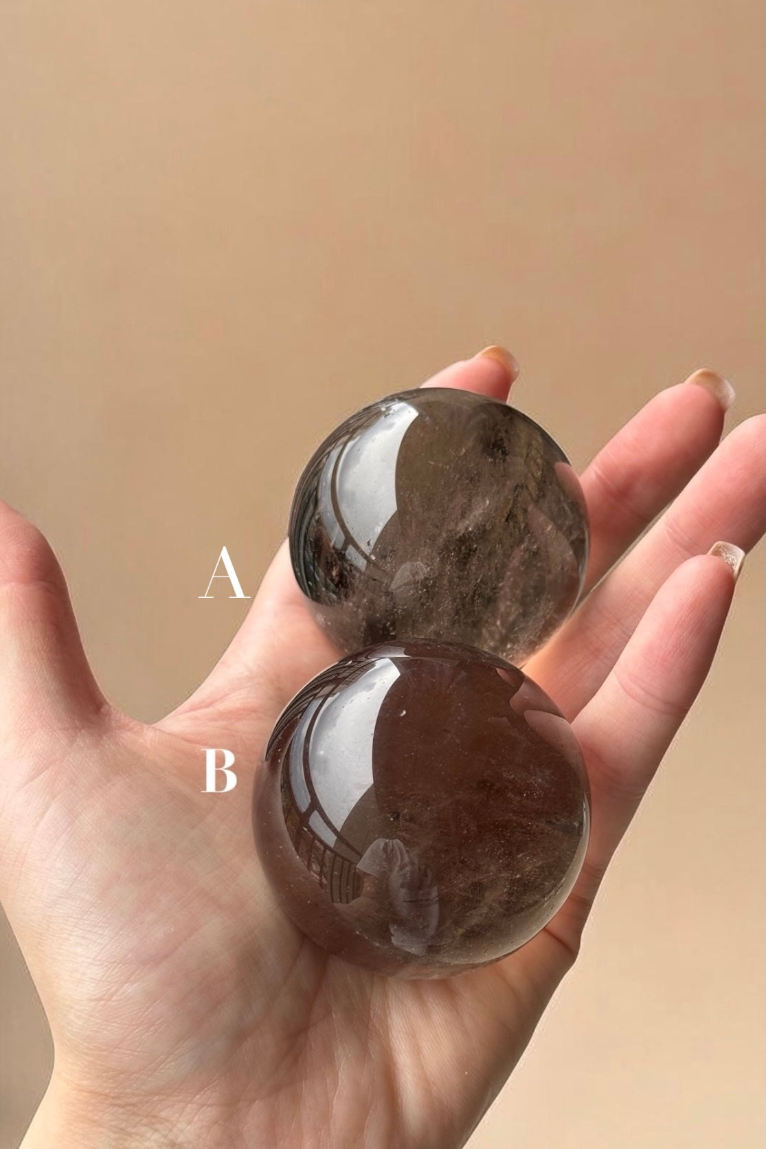 Smoky Quartz Sphere