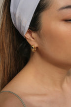 Mini Sapphire Hoops