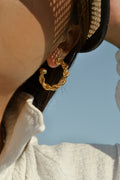 Rope Chain Hoops