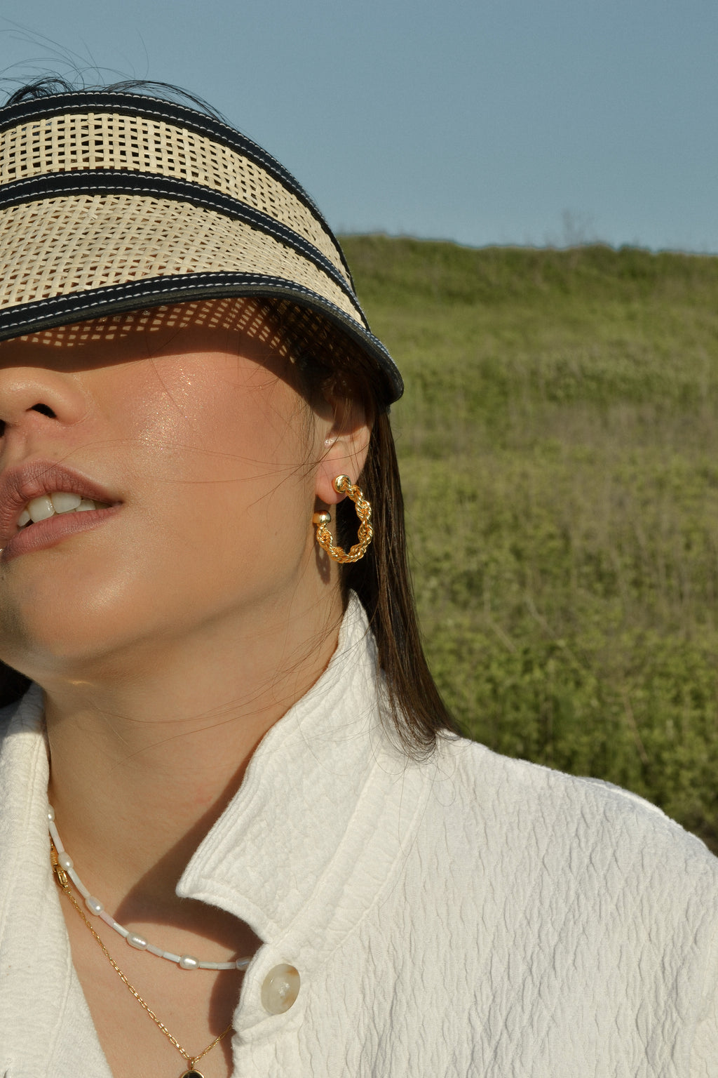 Rope Chain Hoops