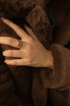 Baguette Tiger's Eye Ring