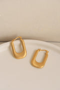 Rectangular Chunky Hoops