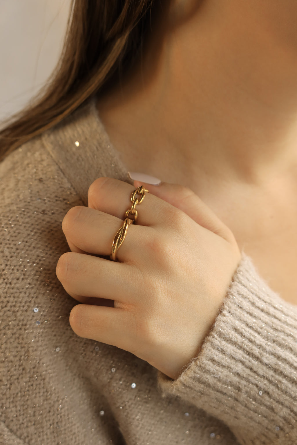 Cuban Chain Ring