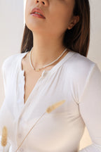 Pearl & Crystal Necklace