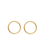Large Circle Studs
